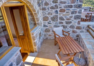 To Spiti Mas - Apartment 3 - Balcony with Mountainview