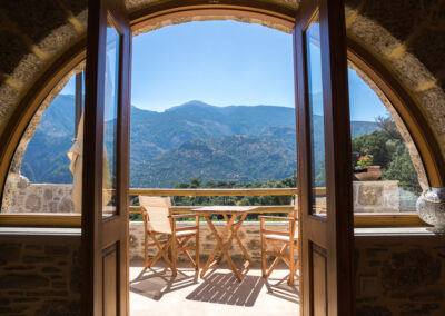 To Spiti Mas - Apartment 3 - Balcony with Mountainview