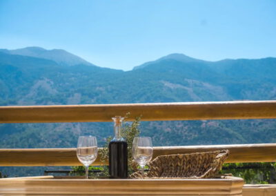 To Spiti Mas - Apartment 3 - Balcony with Mountainview