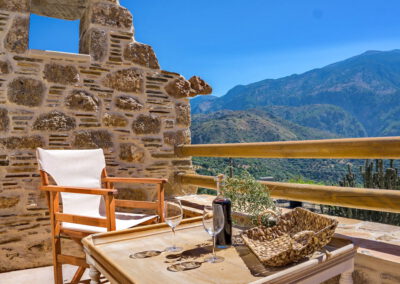 To Spiti Mas - Apartment 4 - Balcony with Mountain View